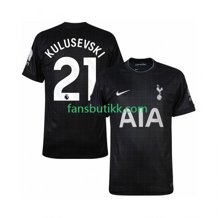 Fotballdrakt Tottenham Hotspur Kulusevski 21 Bortetrøye 2025-2026 Kortermet